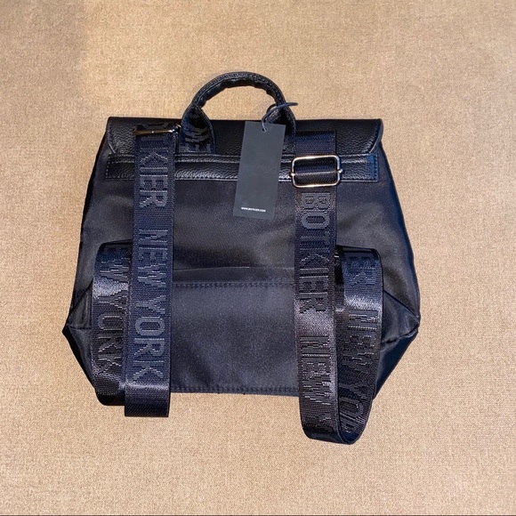 NWT Botkier black Trigger Mini nylon backpack - Picture 7 of 14